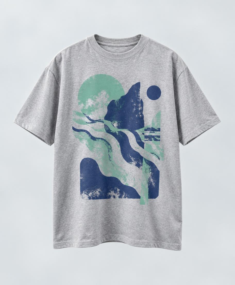 Camiseta Riso Abstrato